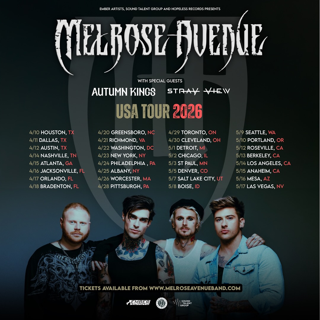 Stray View Tour Poster 2026
